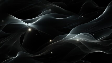 Fototapeta premium Winter Abstract Art with Smooth Lines and Sparkling Textures