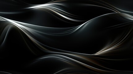 Obraz premium Winter Abstract Art with Smooth Lines and Sparkling Textures