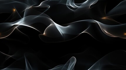 Obraz premium Winter Abstract Art with Smooth Lines and Sparkling Textures