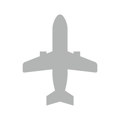Obraz premium icon airplane template design trendy
