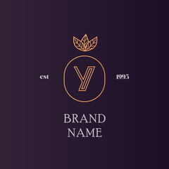Y letter logo