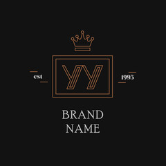 Y letter logo