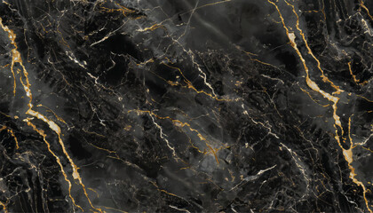 Black marble with golden veins ,Black marbel natural pattern for background, abstract black white and gold, black and yellow marble, hi gloss marble stone texture of digital wall tiles design.
