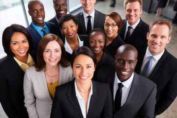 Fototapeta premium Group of businesspeople in an office