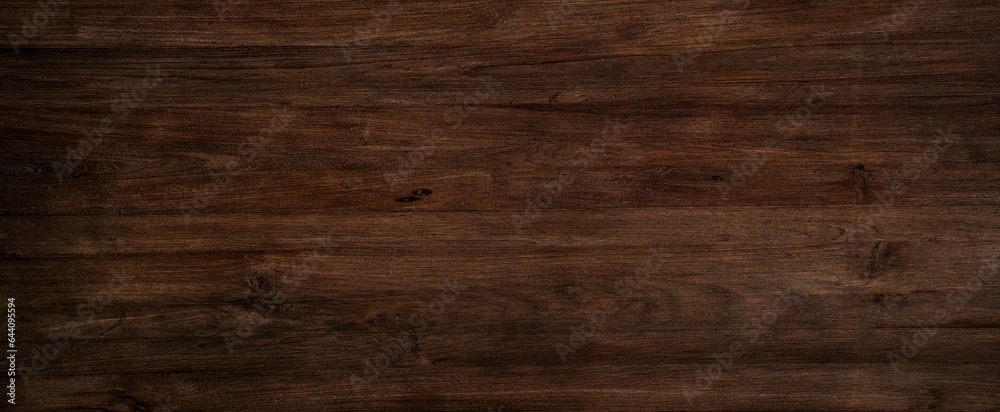 Wall mural dark wood background, old black wood texture for background