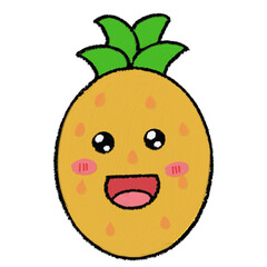 Illustration pineapple 