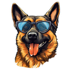 Discover the untamed beauty of the animal kingdom through this AI-generated dog masterpiece.