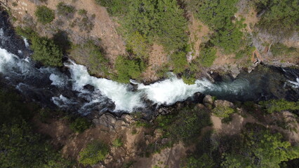 Deschutes River at Tumalo Falls
