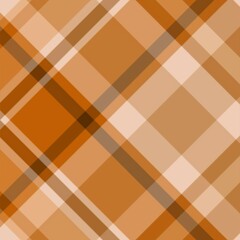 Seamless pattern in light brown colors for plaid, fabric, textile, clothes, tablecloth and other things. Vector image.