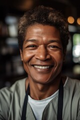 Obraz premium closeup of a business owner smiling at the camera