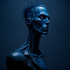 blue blood  human  Generative AI