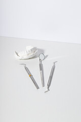 mold teeth, Metal Set Dentist Medical Equipment Tools