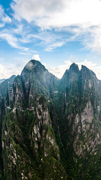 Mangshan Wuzhifeng Scenic Area, Yizhang County, Chenzhou City, Hunan Province, China