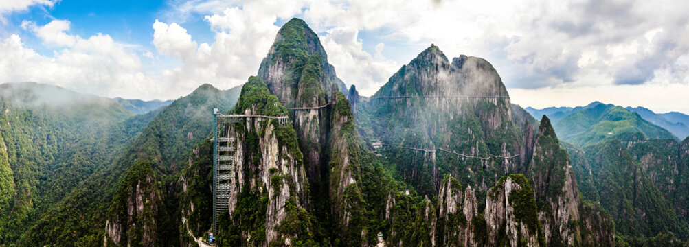 Mangshan Wuzhifeng Scenic Area, Yizhang County, Chenzhou City, Hunan Province, China