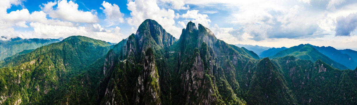Mangshan Wuzhifeng Scenic Area, Yizhang County, Chenzhou City, Hunan Province, China
