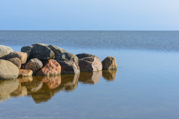 rocks in the sea Øster Hurup