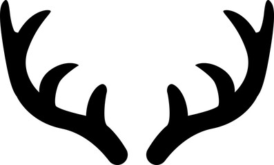 antlers silhouette