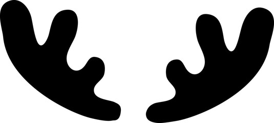 antlers silhouette