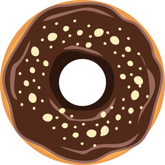 Delicious Donut Illustartion