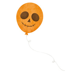 Halloween balloon cartoon