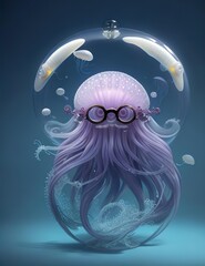 The Anthropomorphic Jellyfish's Fashionable Journey in Capturing Your Brand's Essence
