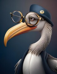 Pelican Elegance - Fusing Intellect with Style, the Embodiment of Your Brand's Essence