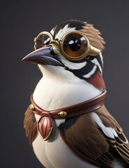 Sparrow Sophistication - Where Intellect Meets Style, the Essence of Your Brand