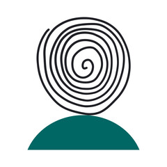 Abstract Spiral Element