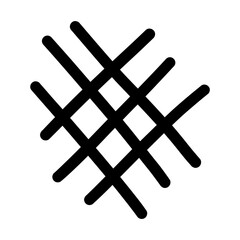 Abstract Hatching Element