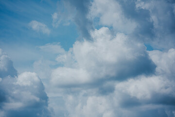 blue sky with clouds