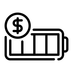 money line icon