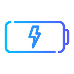 charge gradient icon