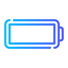 full battery gradient icon