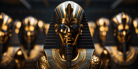 Fototapeta premium Narmer, the first pharaoh of the 1st dynasty of Egypt.