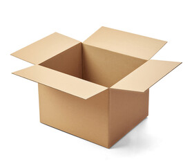 box package delivery cardboard carton packaging isolated shipping gift container brown send transport moving house relocation