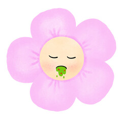 emoticon flower image showing emotion