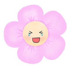 emoticon flower image showing emotion
