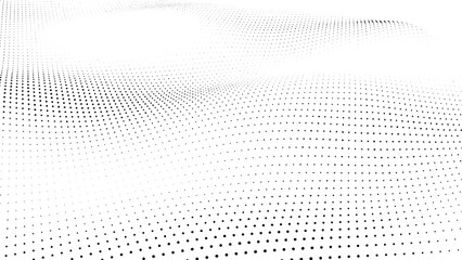 black and white halftone pattern abstract background