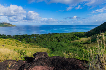 Top view of Nacula island