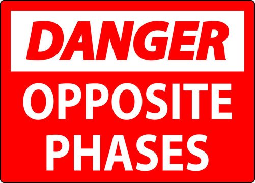 Danger Sign, Opposite Phases