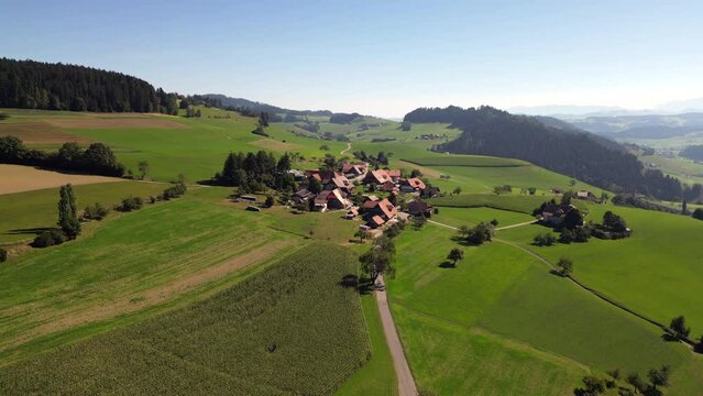 M&ouml;schberg bei Grossh&ouml;chstetten im Emmental, Kanton Bern, Schweiz, September 2023