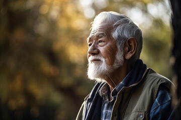 shot of a senior man spending a day outdoors