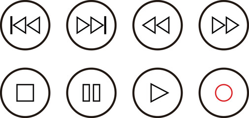 pixta_20230906_リモコンアイコン_セット_03