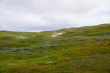 Wundersch&ouml;ne Landschaft nahe des Stekenjokk Plateau am Vildmarksv&auml;gen in Schweden