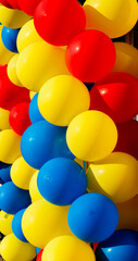 Bright balloons
