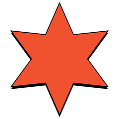 Obraz premium Bold Retro Shape