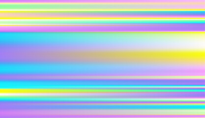 Abstract defocused horizontal background with horizontal smooth blurred lines. Vector eps