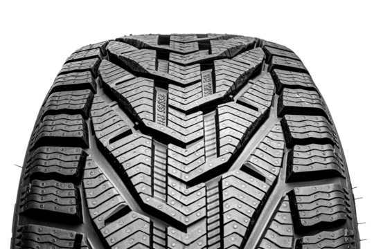 black isolation rubber tire, on the white backgrounds