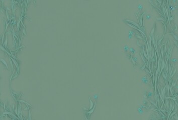 Cute brushed teal mint and corn flower green color background.