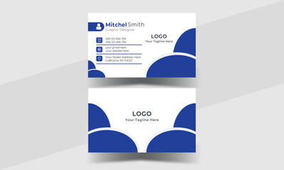 Creative and modern template  visiting card design .For you business.